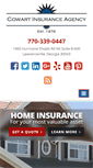 Mobile Screenshot of cowartinsurance.com